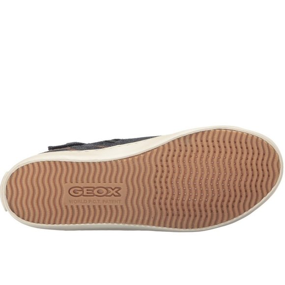 Geox  Junior Kids Kiwi High Top Jeans Sneakers - Picture 7 of 10